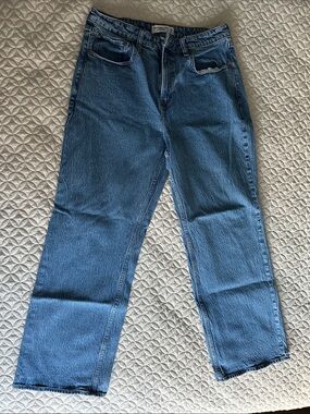 Abercrombie & Fitch Women's Curve Love High-Rise 90s Relaxed Jeans - Med